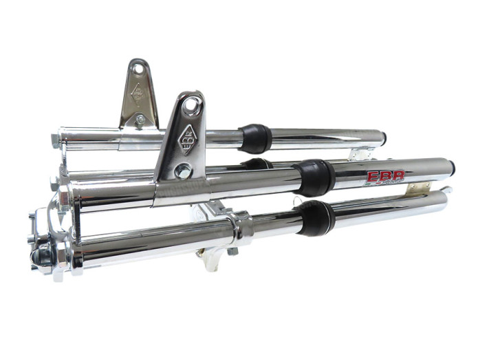 Gabel Puch Maxi EBR Lang 65cm mit Doppelstreben Chrom