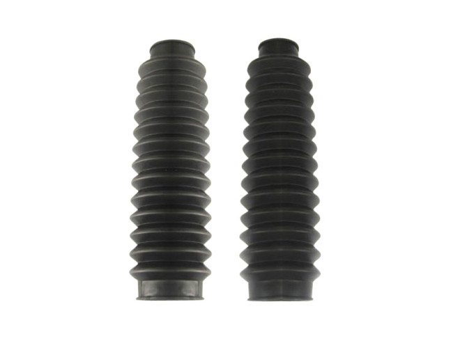 Voorvork harmonika stof rubber set 195mm