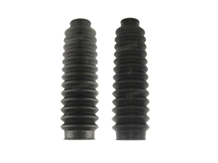 Front fork harmonika dust rubber set 180mm universal