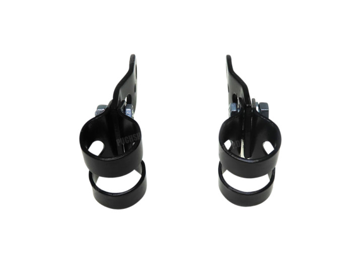 Headlight bracket 28mm set universal black