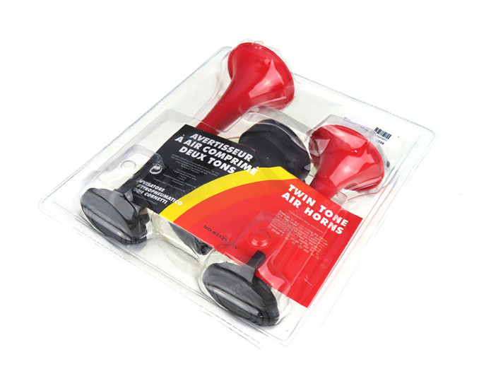 Horn 12V air horn 2-tones with relais universal