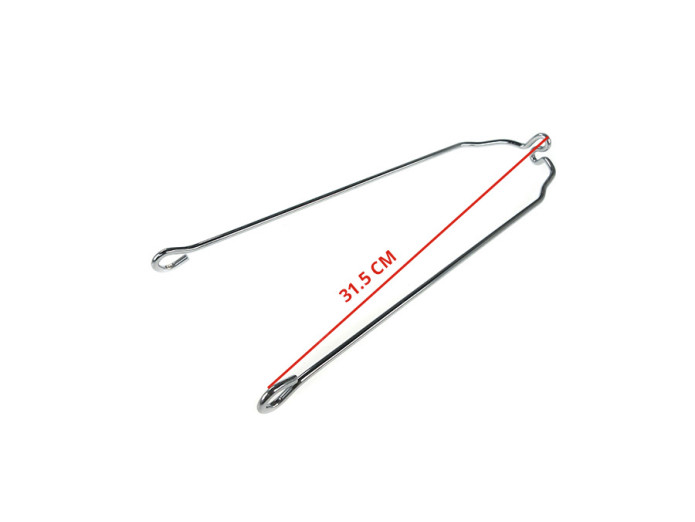 Front fender bracket Puch Maxi S N 17 inch 31,5cm Chrom GPO