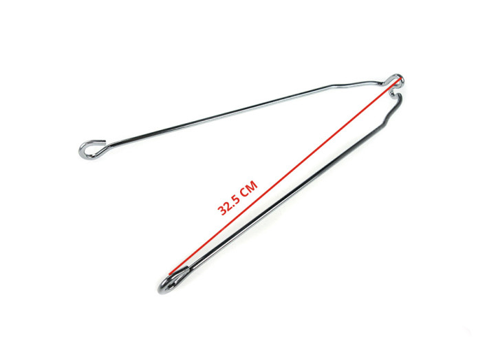 Front fender bracket Puch Maxi S / N 17 inch 32.5cm chrome