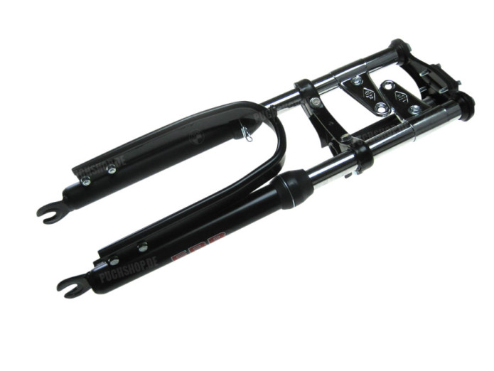 Gabel Puch Maxi EBR Kurz 56cm Schwere Version mit Stabilisator Schwarz 