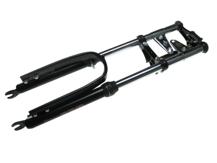 Front fork Puch Maxi EBR long 65cm heavy version with stabilizer black 
