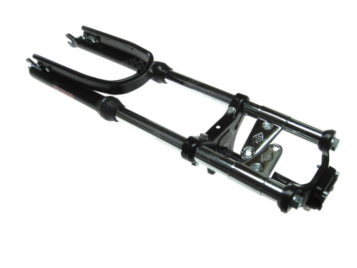 Front fork Puch Maxi EBR long 65cm heavy version with stabilizer black 