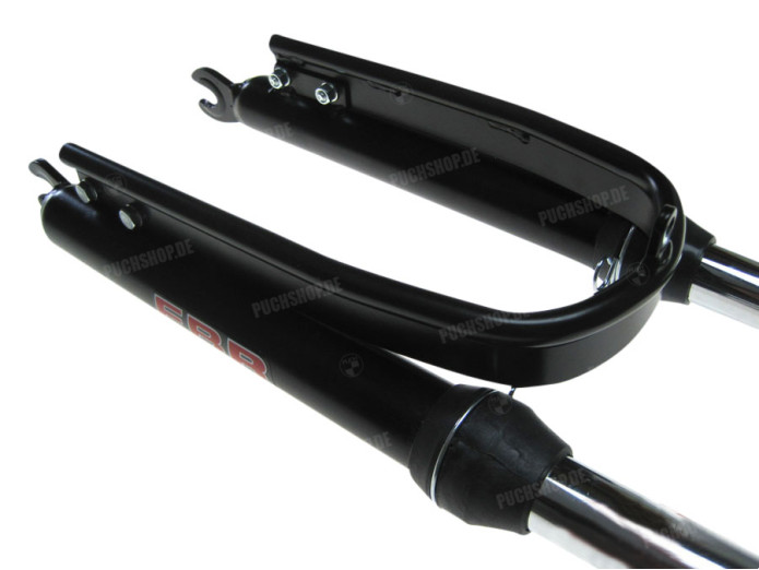 Front fork Puch Maxi EBR long 65cm heavy version with stabilizer black 