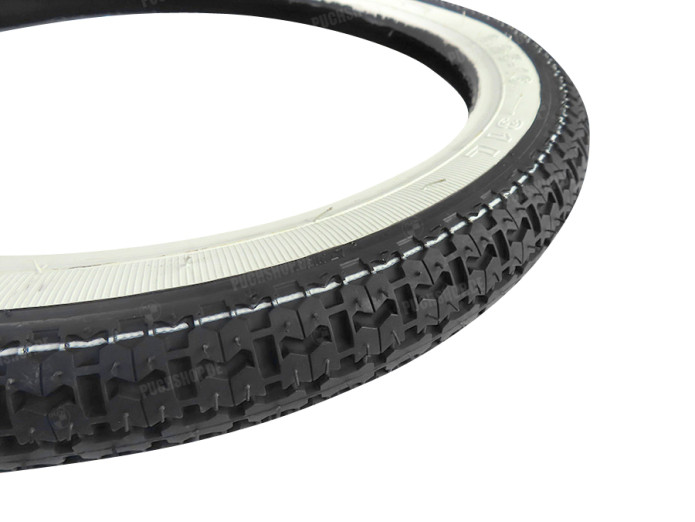 16 inch 2.25x16 Kenda K252 band white wall straatprofiel