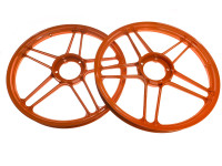 17 inch Grimeca stervelg 17x1.35 Puch Maxi oranje KTM style (set)