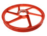 17 inch Fast Arrow Sport-1 stervelg 17x1.35 Puch Maxi rood