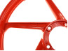 17 inch Fast Arrow Sport-1 stervelg 17x1.35 Puch Maxi rood