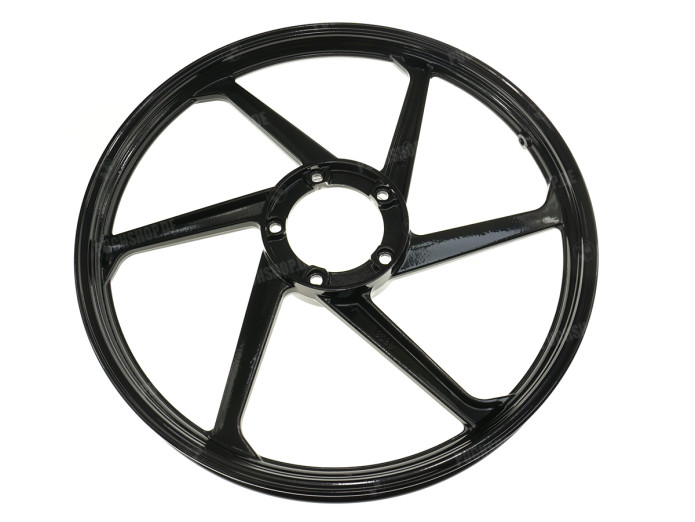 17 inch Fast Arrow Sport-1 star wheel 17x1.35 Puch Maxi / X30 / X50 gloss black