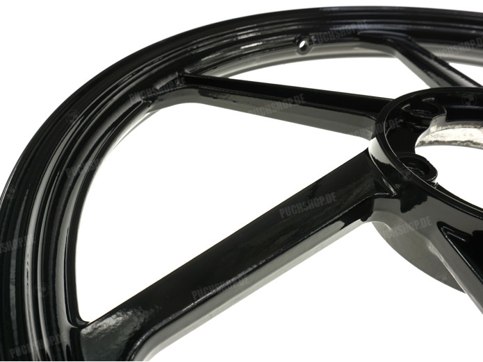 17 inch Fast Arrow Sport-1 star wheel 17x1.35 Puch Maxi / X30 / X50 gloss black
