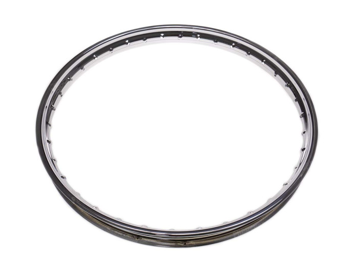 19 Zoll Felge 19x1.35 Speichenrad chrom Italcerchio / Radaelli Puch MV / VS