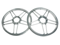 17 inch Grimeca stervelg 17x1.35 Puch Maxi *Exclusive* mirrror chrome (set)