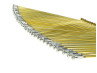 Spaken Puch Maxi 187mm voor 17 inch *Exclusive* candy goud met zilver kleurige nippels (36 stuks)