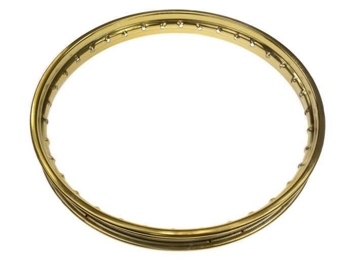 Candy Gold Felgenring Puch Mofa
