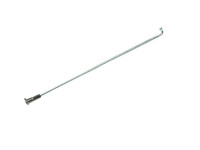 Spaken Puch Maxi 187mm voor 17 inch met zilver kleurige nippel (spaak per stuk) 