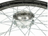 17 inch spaakwiel 17x1.40 zwart / verzinkt set Puch Maxi S / N A-kwaliteit