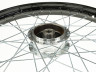 17 inch spaakwiel 17x1.40 zwart / verzinkt set Puch Maxi S / N A-kwaliteit