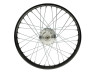 17 inch spaakwiel 17x1.40 zwart / verzinkt set Puch Maxi S / N A-kwaliteit