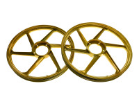 17 inch Fast Arrow Sport-1 stervelg 17x1.35 Puch Maxi *Exclusive* Candy Gold (set)
