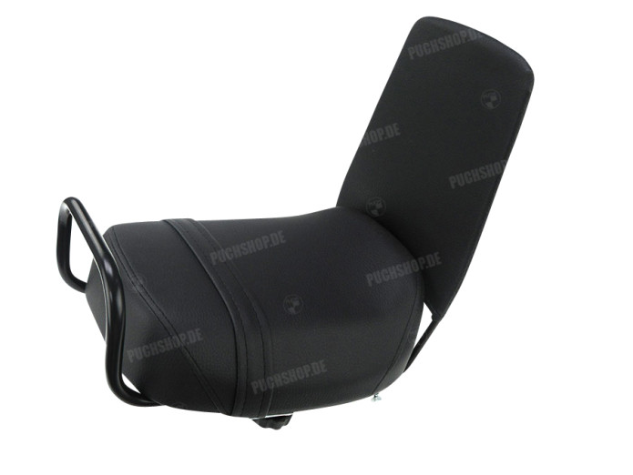 Duoseat Heckträger Xtreme Schwarz mit Rückenstütze