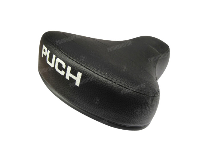 Saddle Puch Maxi thin black with small logo 