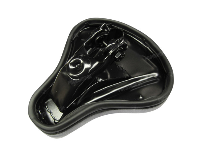 Saddle Puch Maxi thin black with small logo 