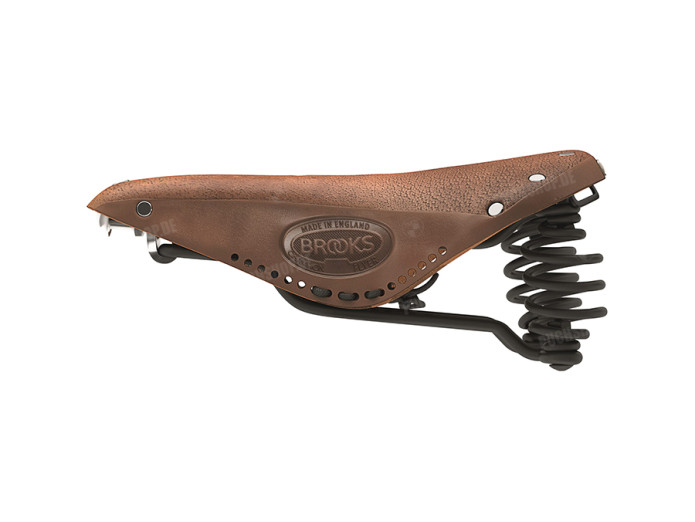 Saddle Puch universal Brooks B396 Flyer aged men brown