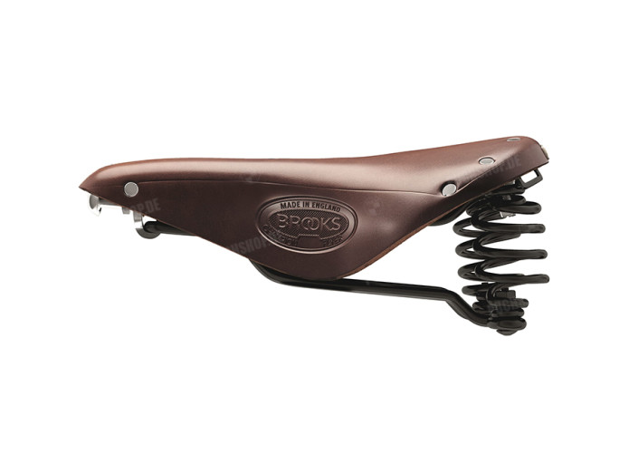 Sattel Puch Universal Brooks B396 Flyer Herren braun