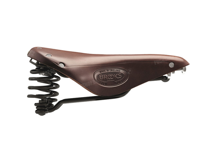 Sattel Puch Universal Brooks B396 Flyer Herren braun