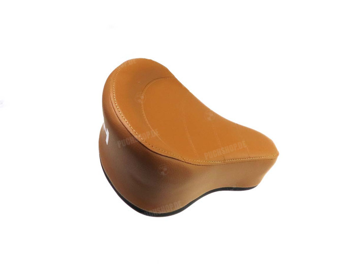 Saddle Puch Maxi thick caramel vintage with logo