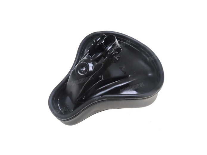 Sattel Puch Maxi Dick Schwarz mit Logo