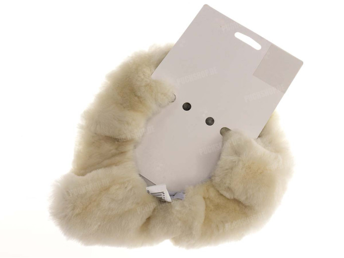 Oldtimer Sattel Satteldecke Schafsfell Bategu Denfeld Beige