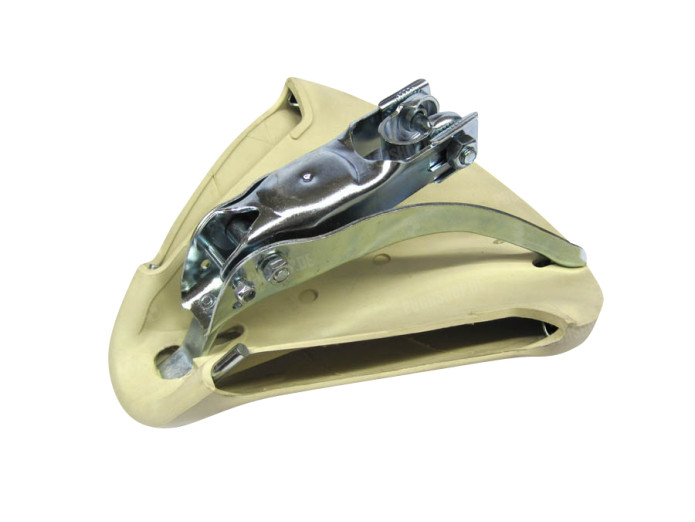 Oldtimer saddle Puch MV / VS / MS model Bategu créme