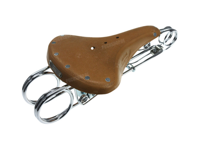Zadel Puch universeel Tabor Heavy Duty naturel