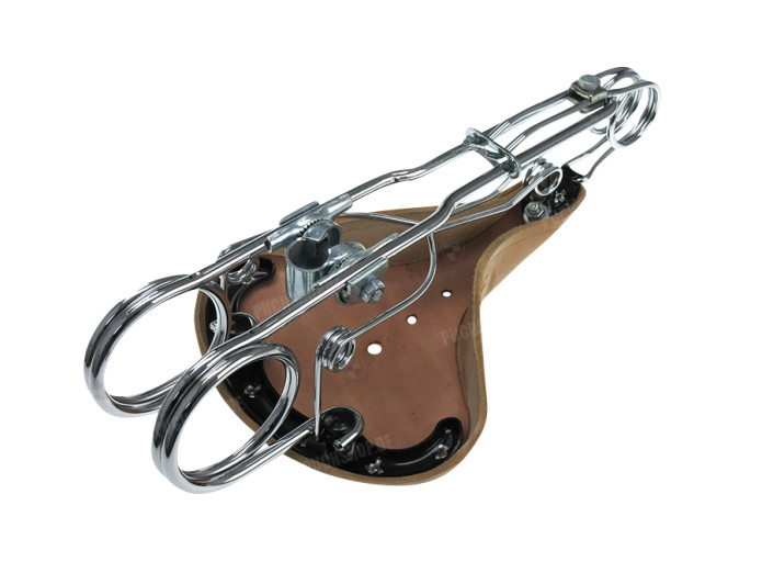 Zadel Puch universeel Tabor Heavy Duty naturel